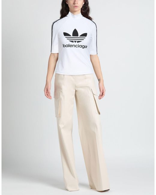 BALENCIAGA X ADIDAS Blue T-Shirt