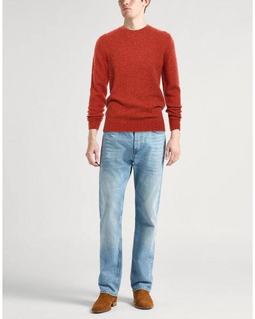 Fedeli Red Jumper for men