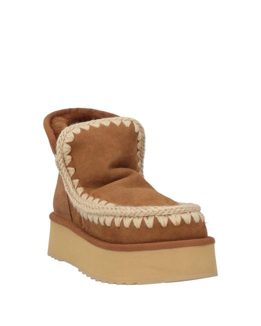 Bottines Mou en coloris Brown