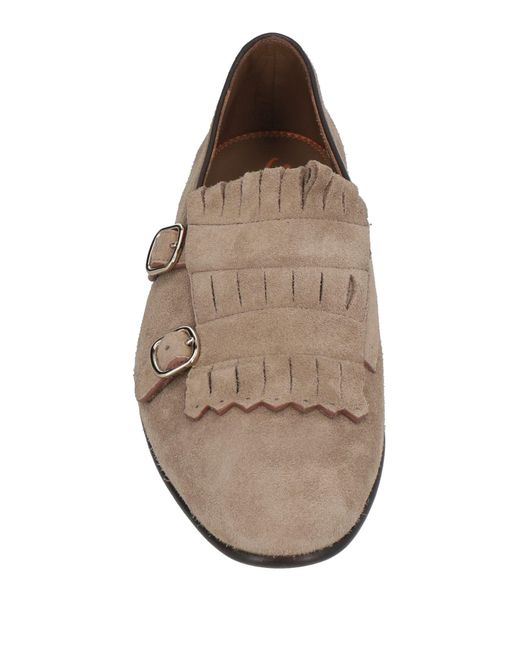 Santoni Gray Loafer for men