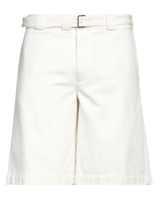 Missoni White Denim Shorts for men
