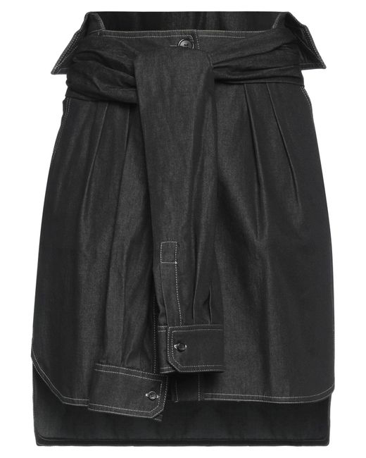 Max Mara Black Denim Skirt