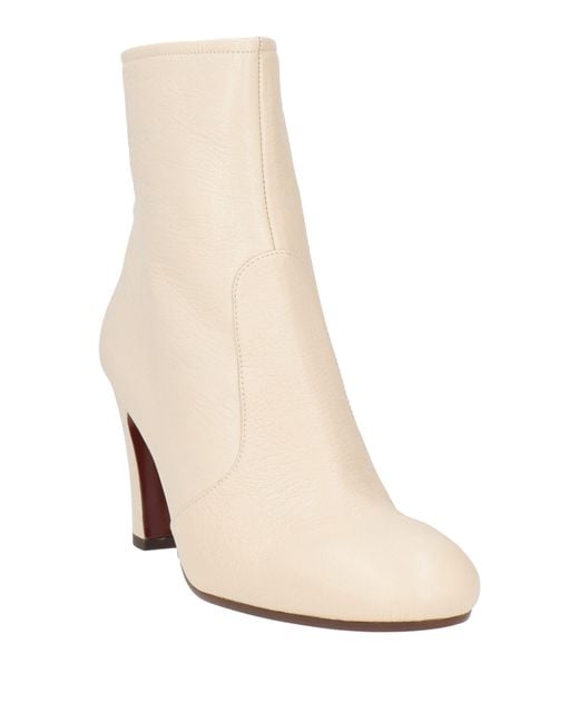 Chie Mihara Natural Ankle Boots Leather