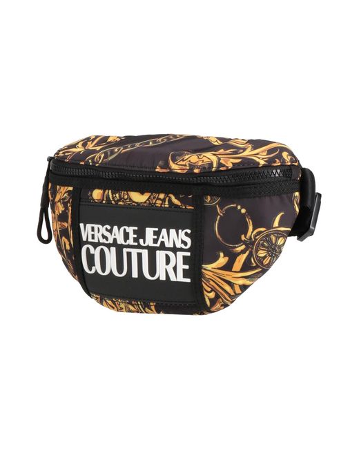 Versace Jeans Couture Black Belt Bags for men