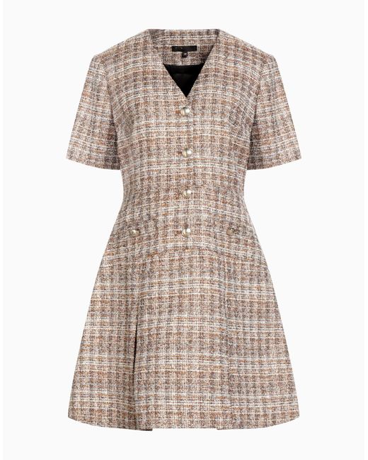 Maje Natural Mini-Kleid