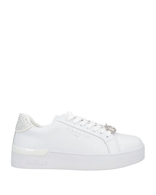 Gaelle Paris White Trainers