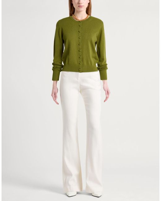 Alpha Studio Green Cardigan Geelong Wool