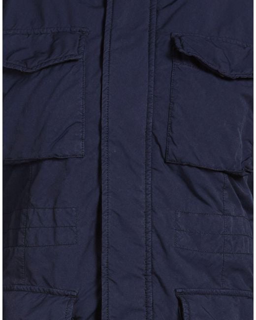 Aspesi Blue Jacket Polyester, Polyamide