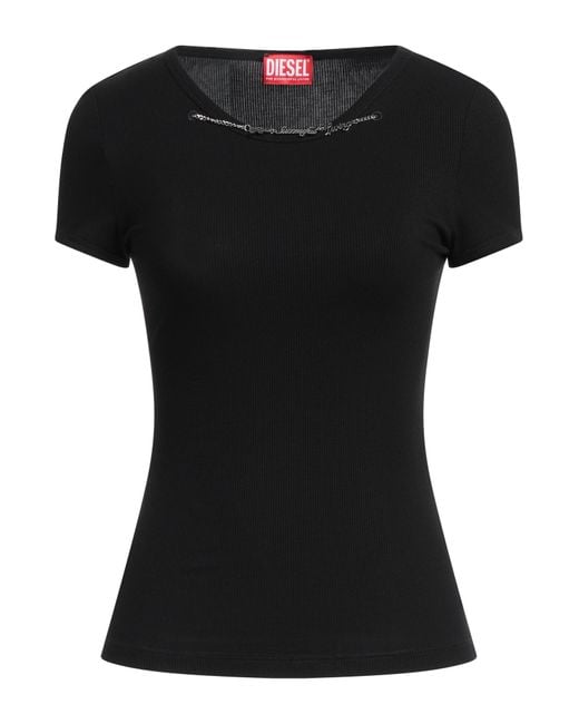 T-shirt di DIESEL in Black