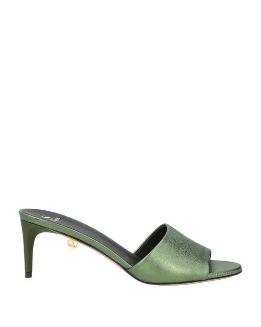 Skorpios Green Sandals