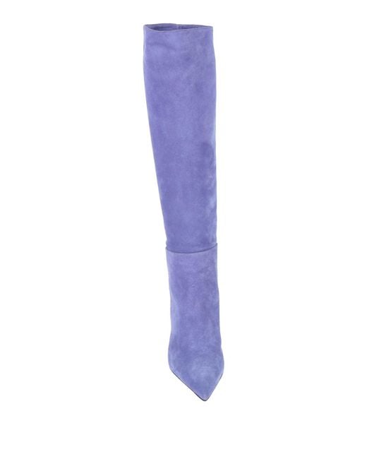 3Juin Purple Boot Leather