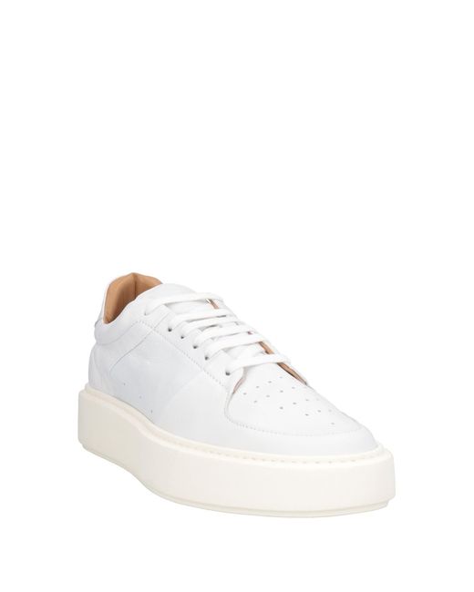 Testoni White Trainers for men
