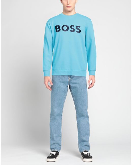 Boss Sweatshirt in Blue für Herren