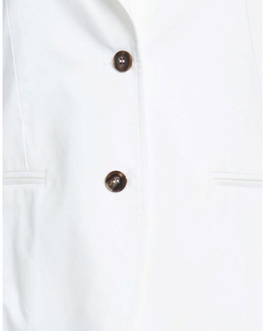 Drumohr White Blazer