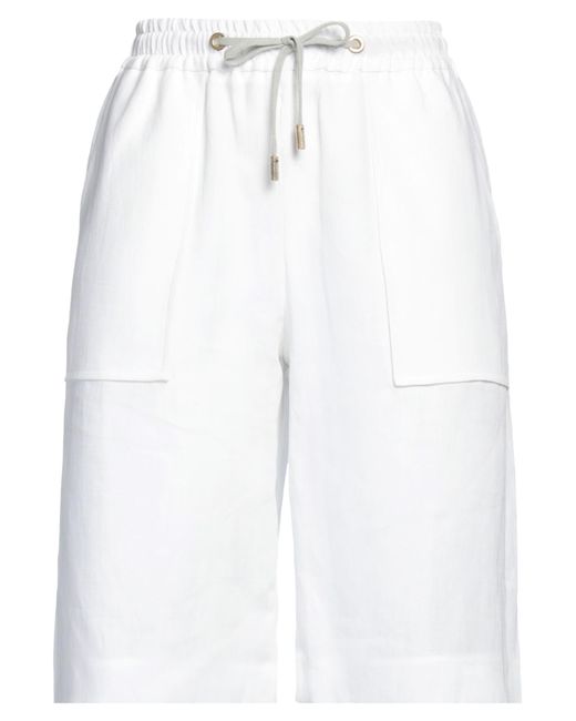 Eleventy White Shorts & Bermuda Shorts
