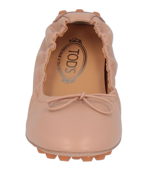 Tod's Pink Ballet Flats