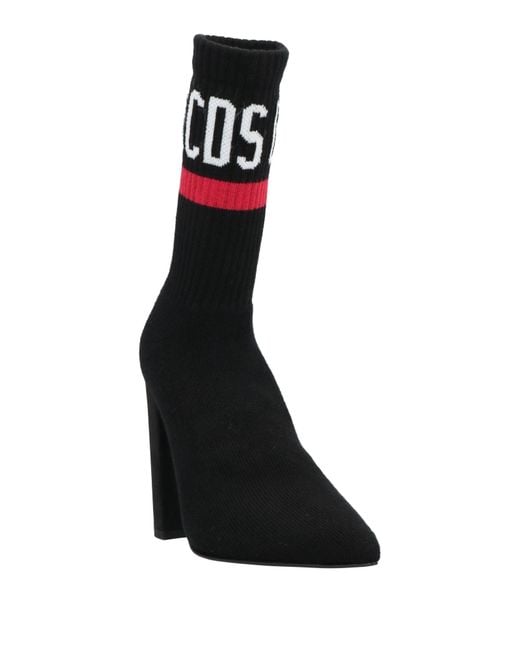Gcds Black Ankle Boots