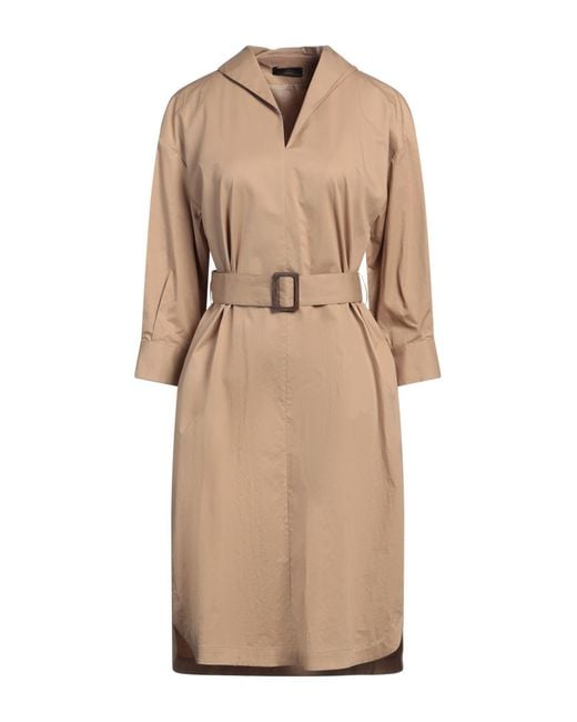 Peserico Natural Midi Dress