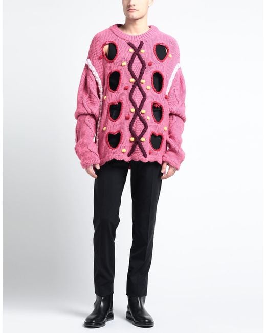 Pullover Gcds de hombre de color Pink