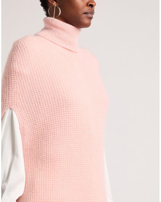 Fabiana Filippi Pink Rollkragenpullover