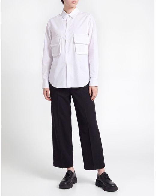 Comme des Garçons White Shirt Cotton