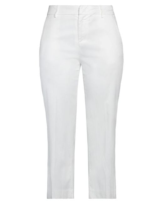 Dondup White Trouser