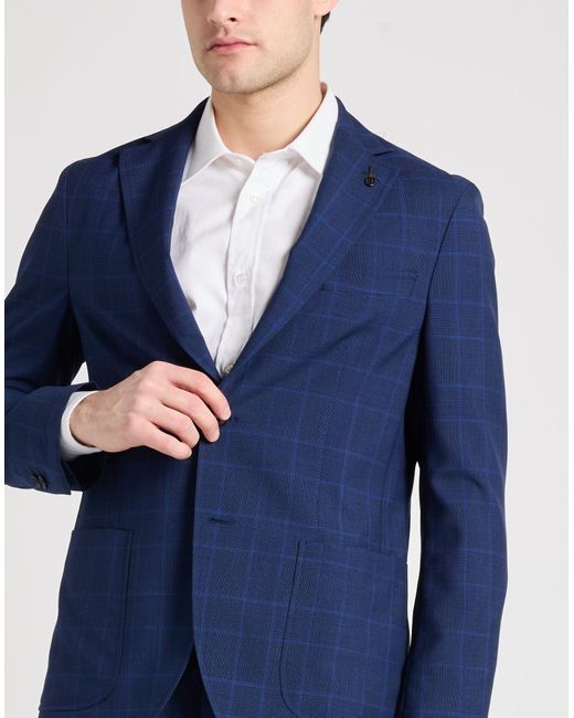 Paoloni Anzug in Blue für Herren