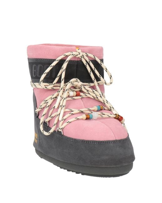 Moon Boot Pink Stiefelette