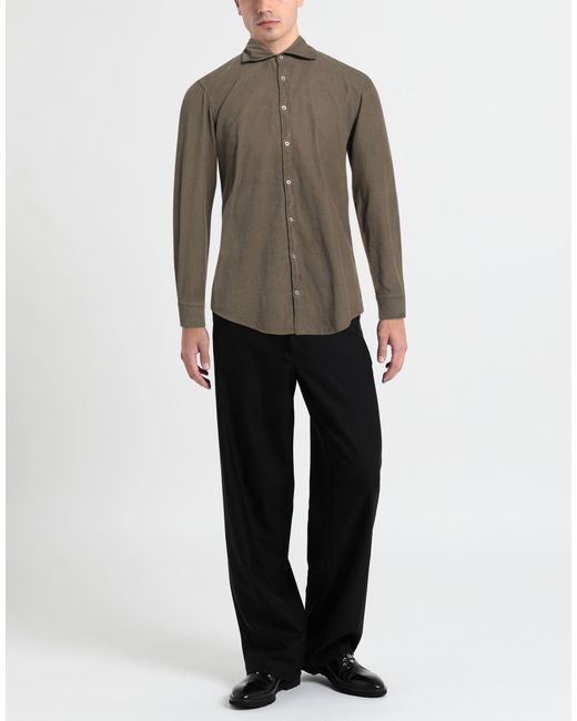 Massimo Alba Gray Shirt for men