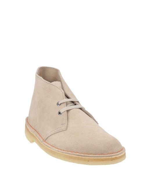Clarks Natural Ankle Boots for men