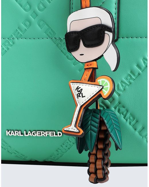 Karl Lagerfeld Green Handbag