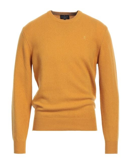 Pullover di Hackett in Orange da Uomo