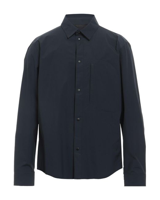 Aspesi Blue Shirt Polyester for men