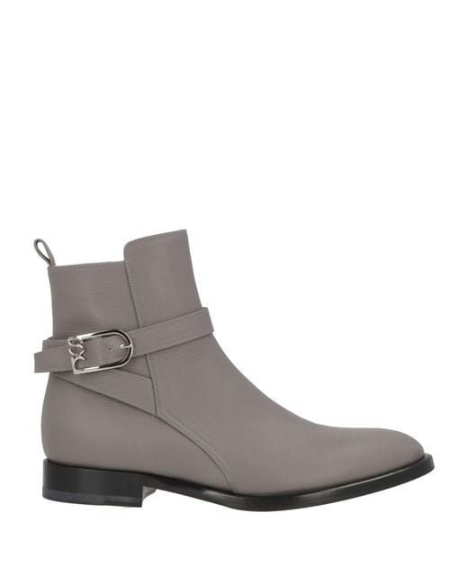 Sergio Rossi Brown Ankle Boots Leather