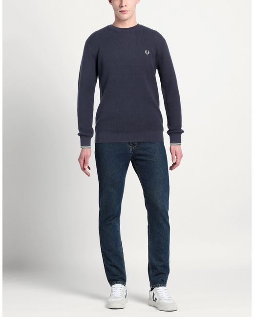 Fred Perry Blue Jumper for men