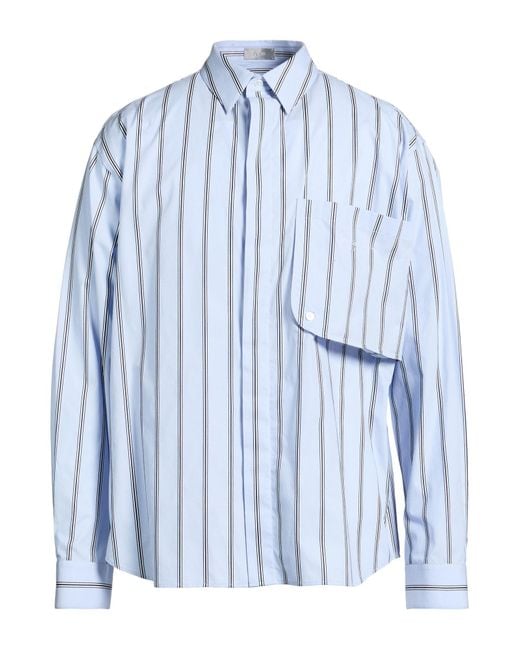 Dior Blue Light Shirt Cotton, Polyester for men