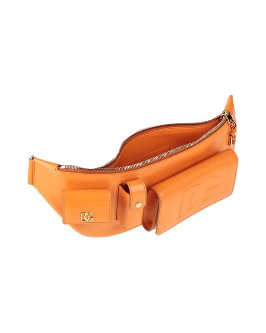 Dolce & Gabbana Belt Bag in Orange | Lyst