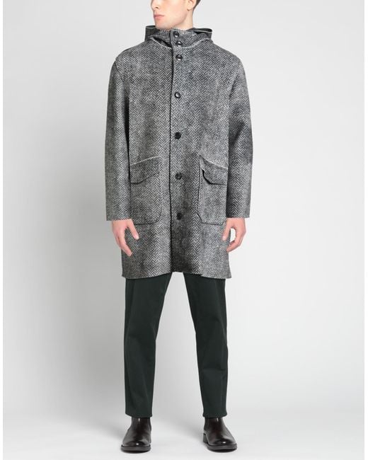 CLOCHIC HOMME Gray Coat for men