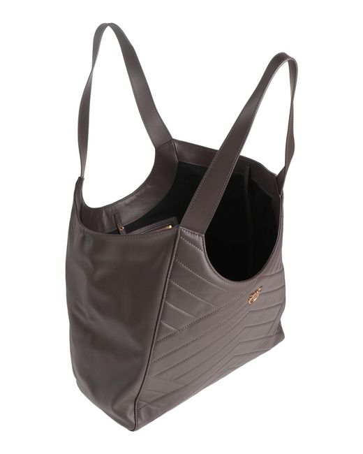 Pinko Gray Shoulder Bag