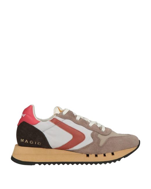Valsport Men's Pink Sneakers Synthetic Material Leather