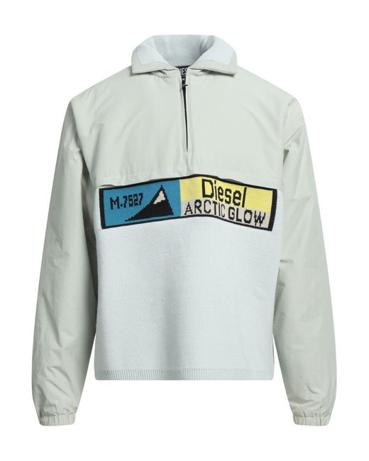 DIESEL Gray Jacket for men