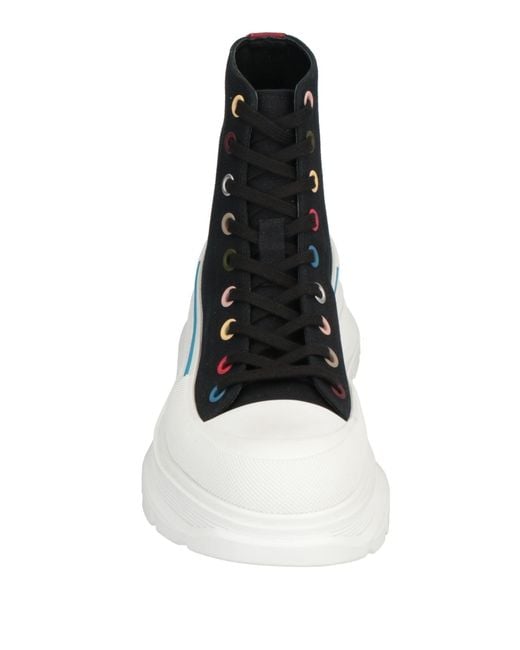 McQueen Black Trainers for men