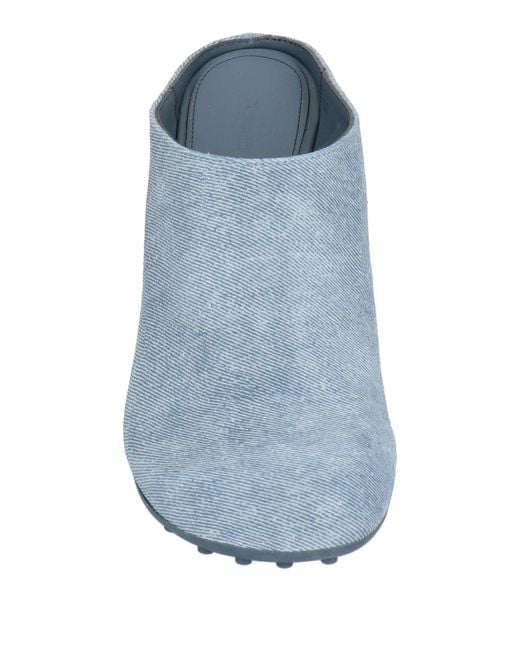 Sunnei Blue Mules & Clogs