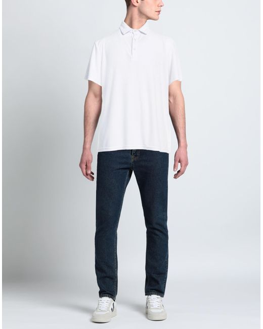 Franzese Collection White Polo Shirt for men