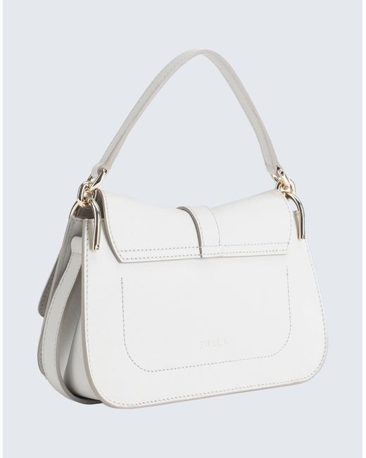 Furla White Handbag