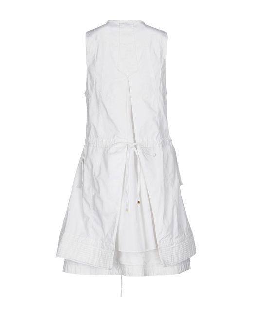 DSquared² Short Dress in White - Lyst