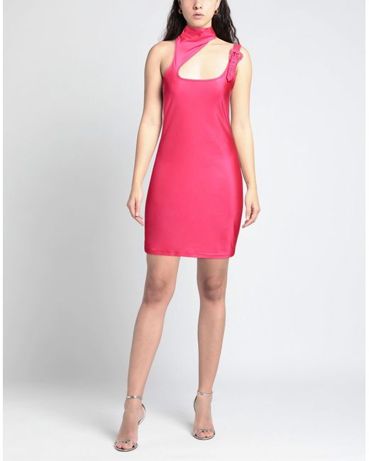Versace Pink Mini Dress