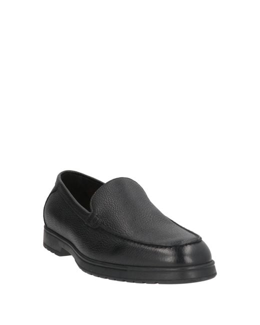 Doucal's Gray Loafers Calfskin for men