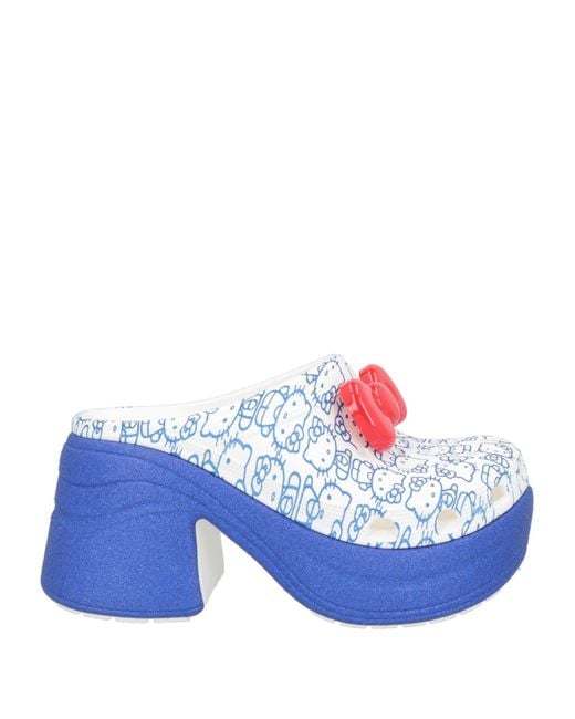 Mules & Zoccoli di CROCSTM in Blue
