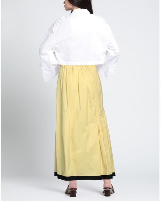 Gentry Portofino Yellow Maxi Skirt